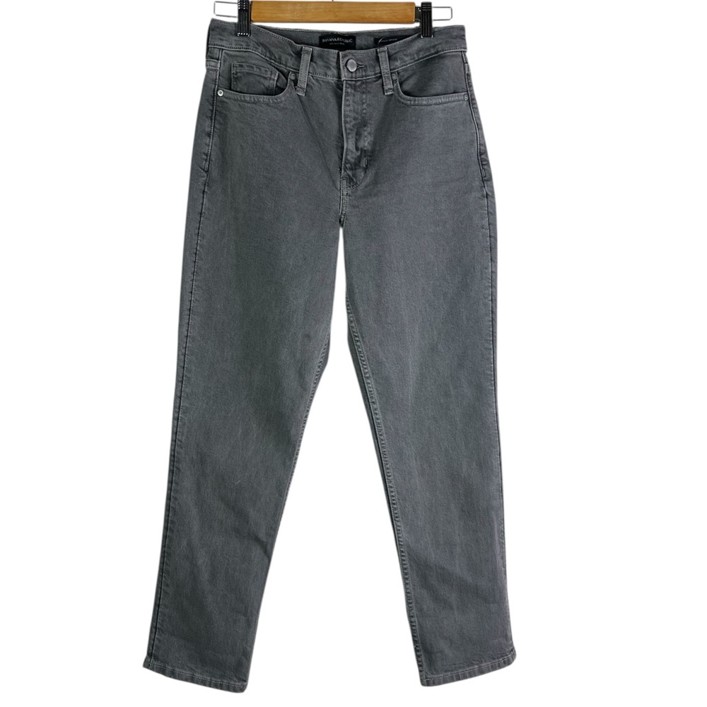 Banana Republic High-Rise Straight Jeans 27/4 Grey Wash